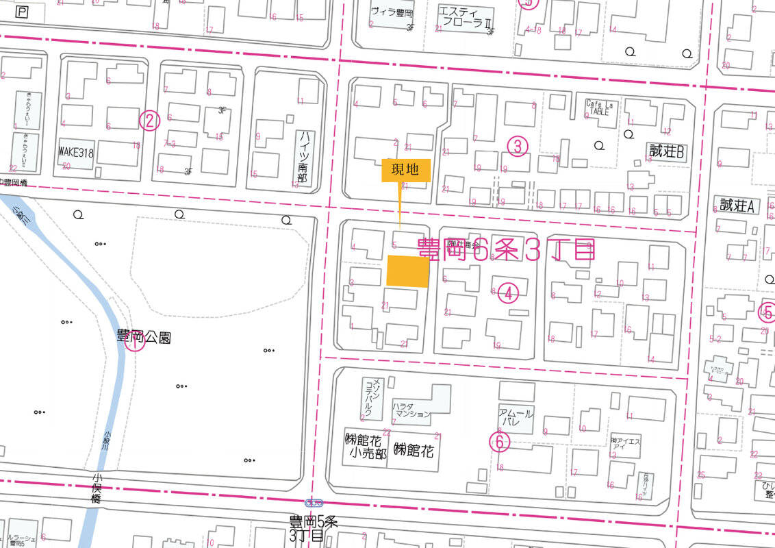 付近詳細地図