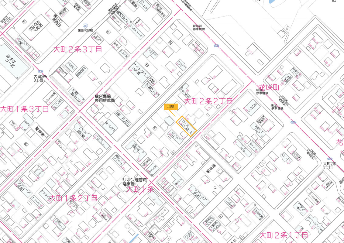 付近詳細地図