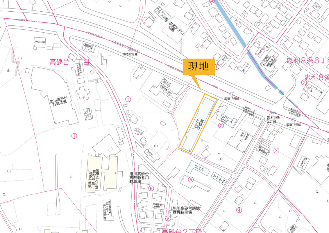 付近詳細地図