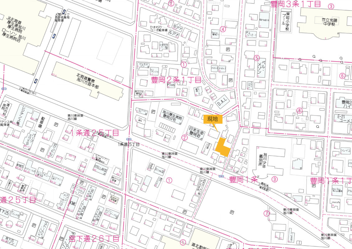 附近詳細地図