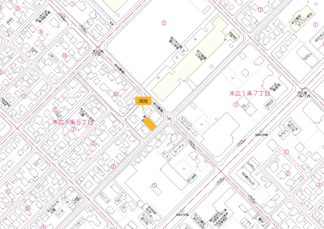 附近詳細地図
