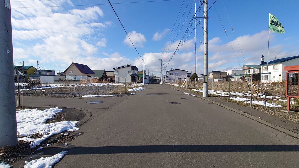 ⑨～⑮・①～⑧　前面道路：7.27ｍ