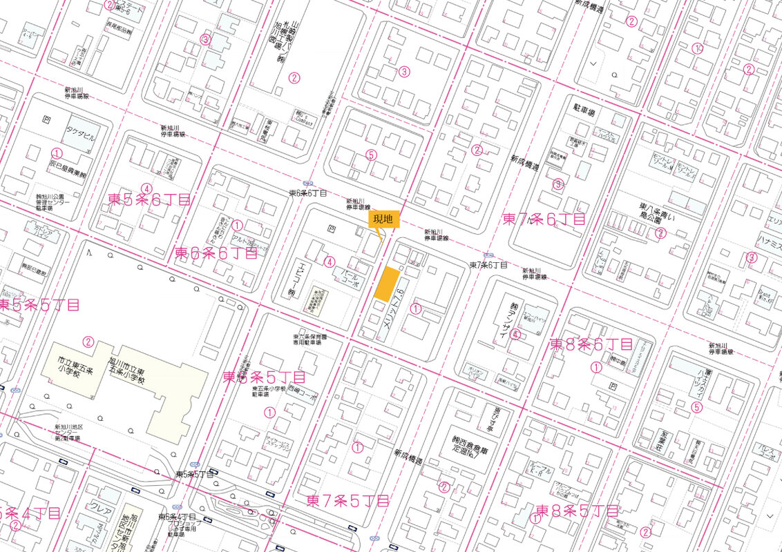 付近詳細地図