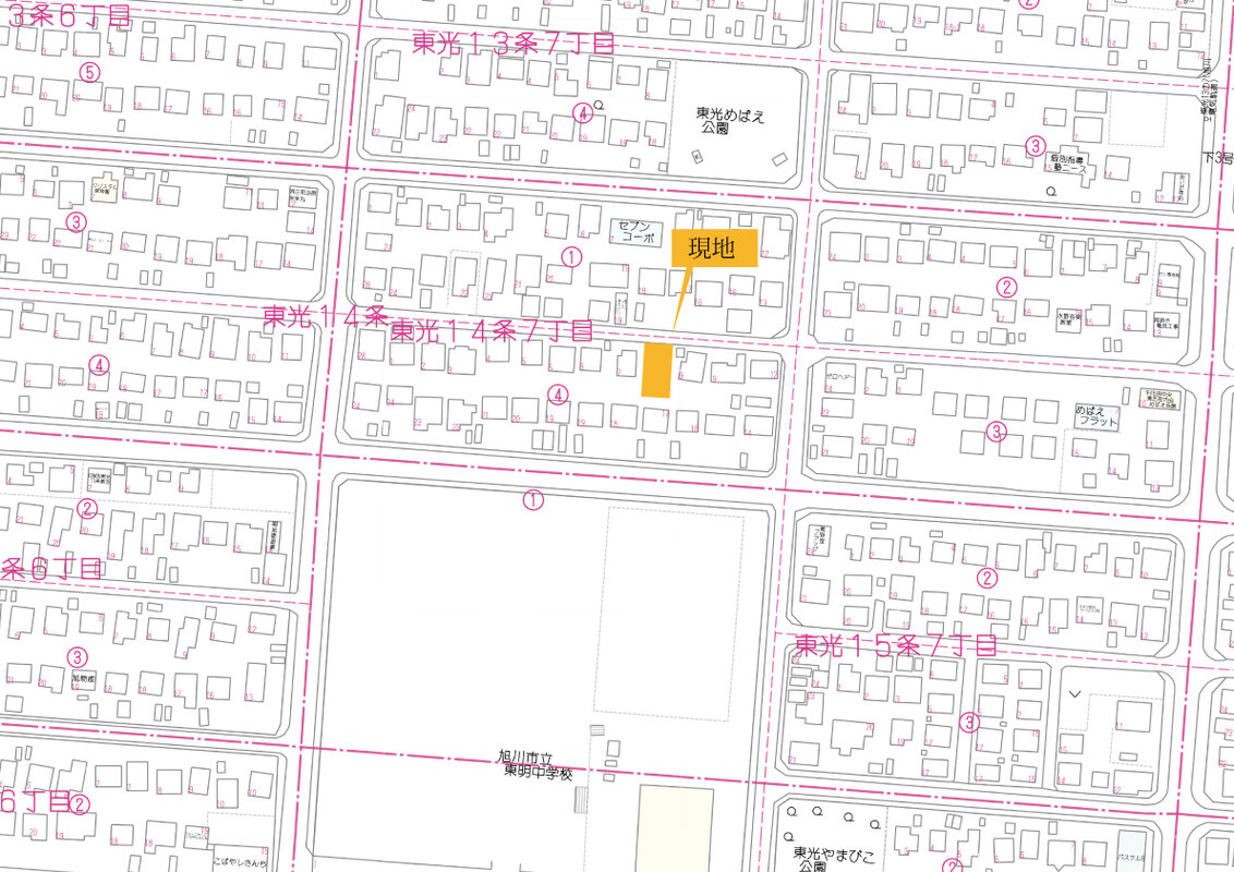付近詳細地図