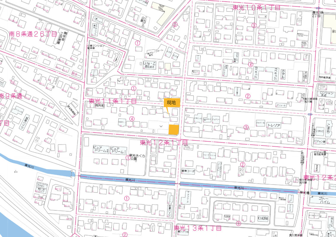 付近詳細地図