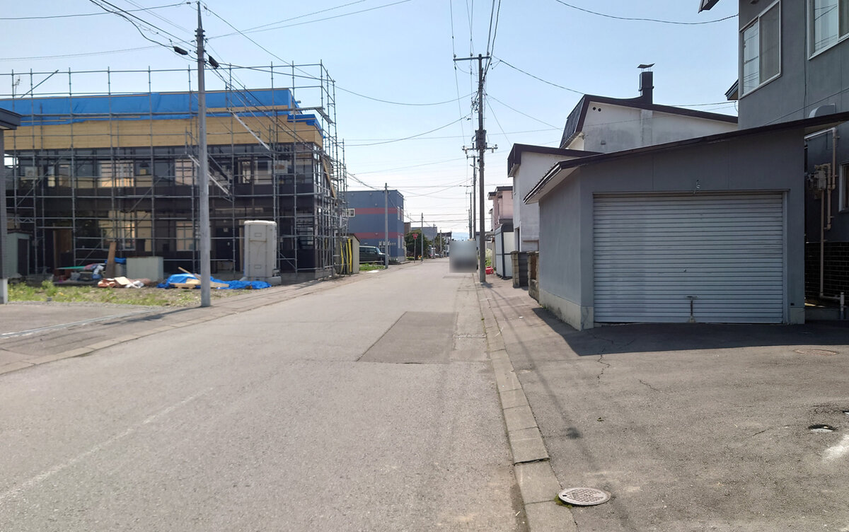 前面道路幅員：8.00ｍ