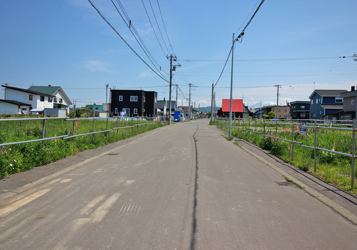 A街区とC街区　前面道路：7.27ｍ