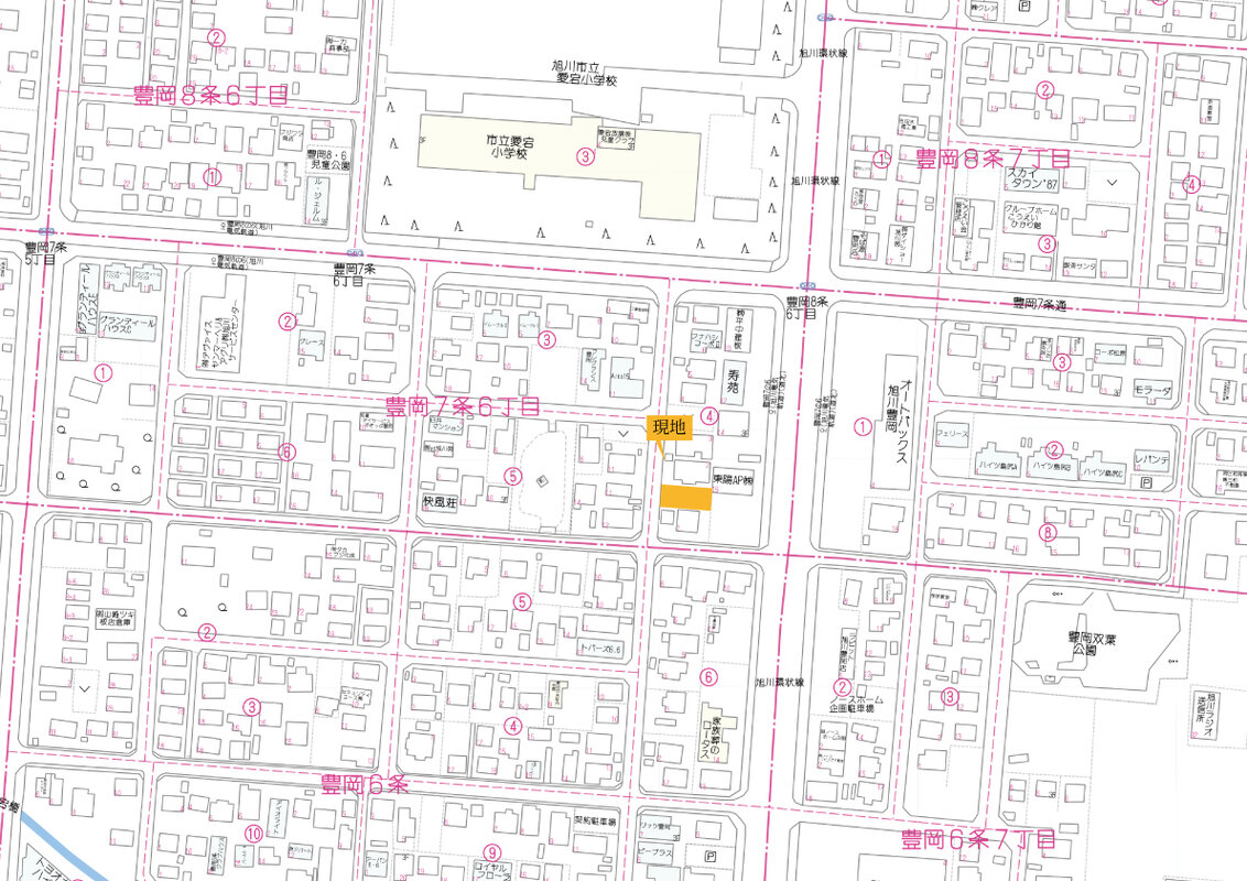 付近詳細地図