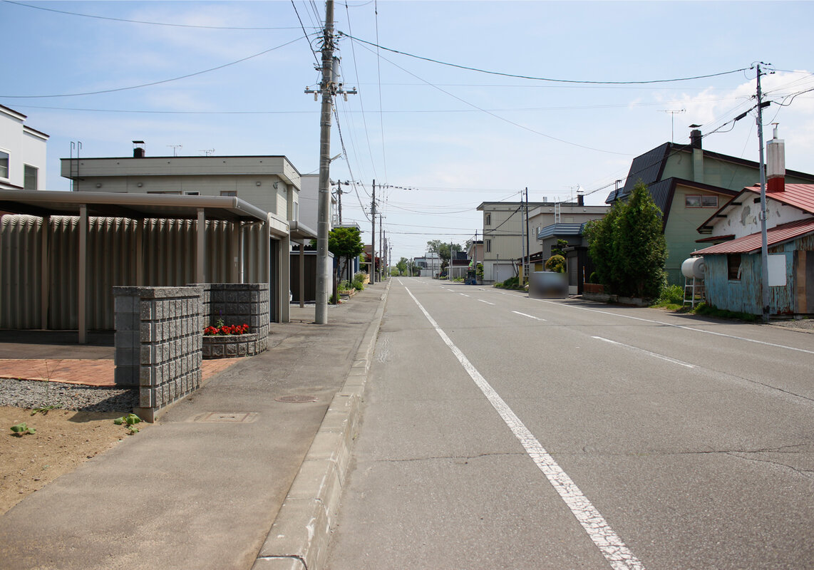 前面道路幅員：12.72ｍ