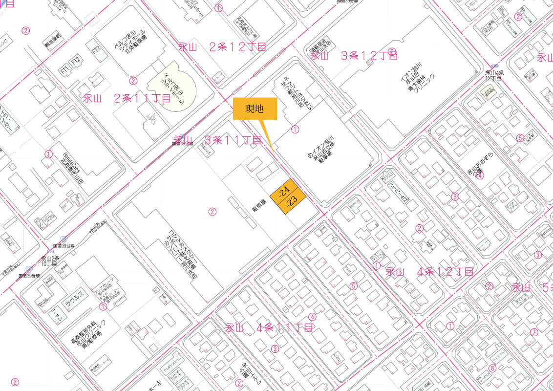 付近詳細地図