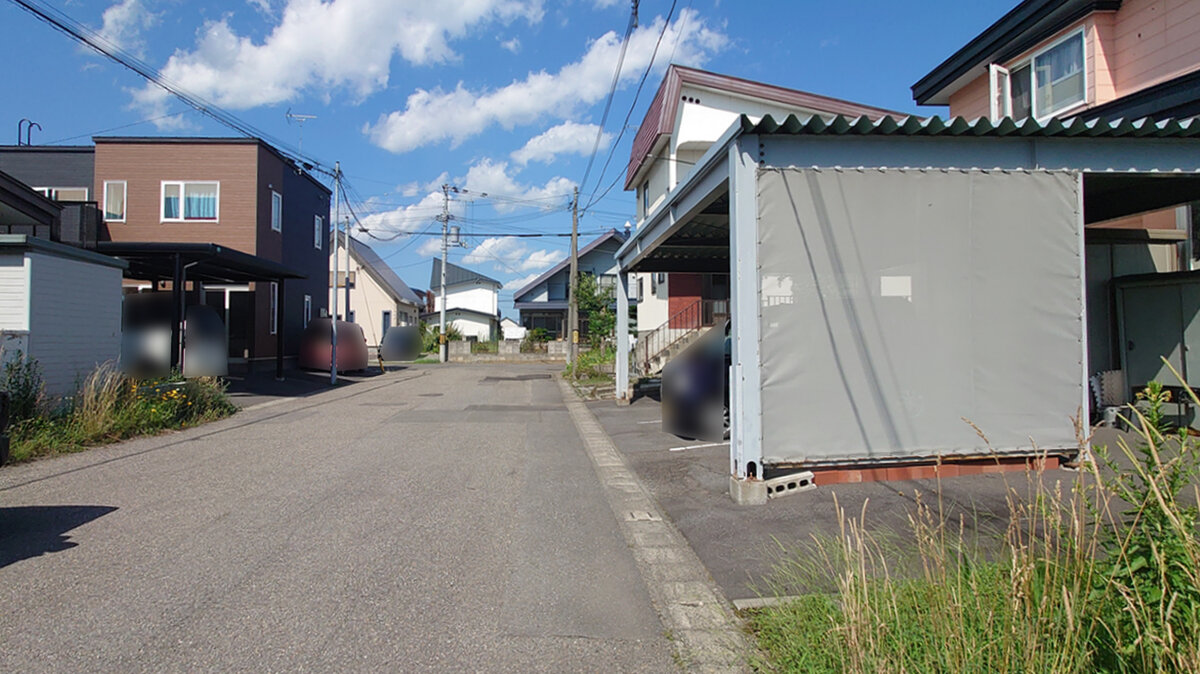 前面道路幅員：8.00ｍ