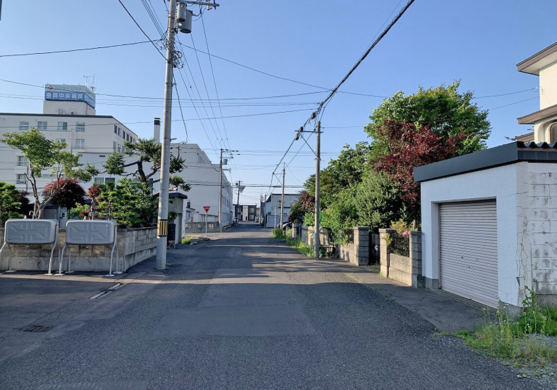 前面道路幅員：8.00ｍ