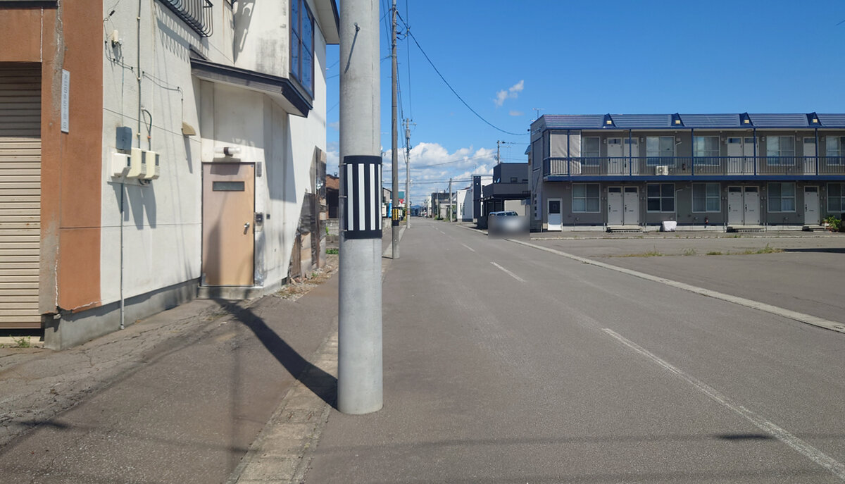 前面道路幅員：8.00ｍ