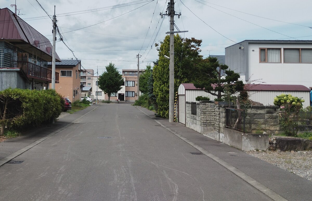 前面道路