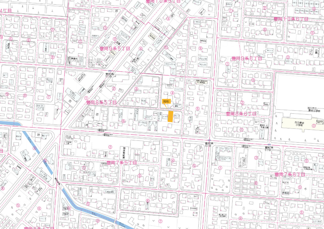 付近詳細地図