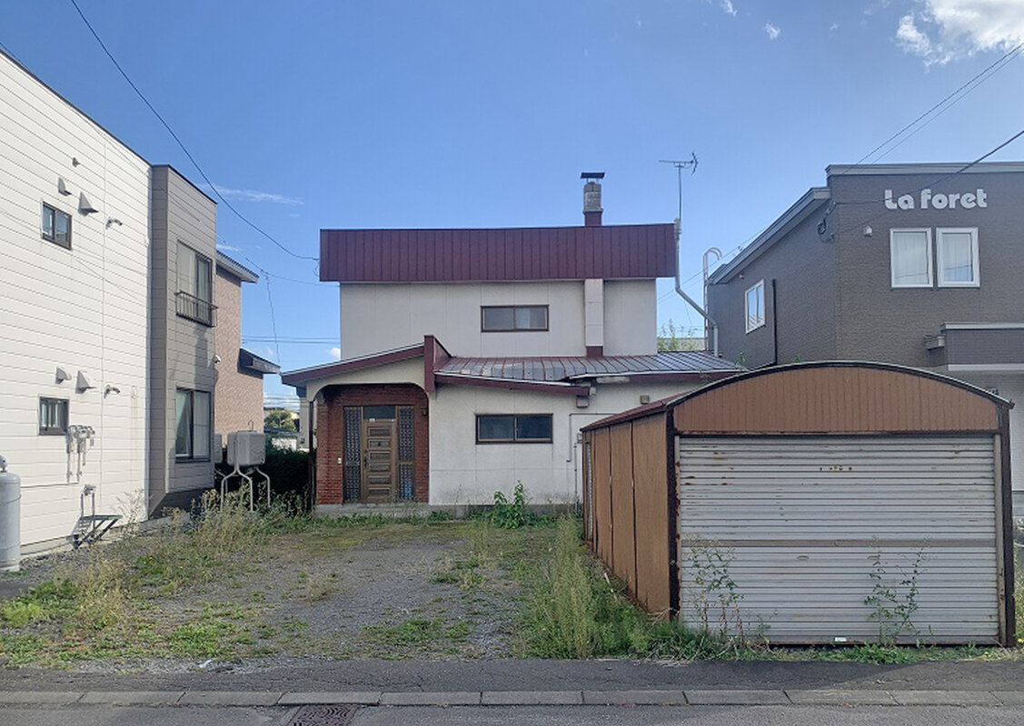 現地　間口10.636ｍ