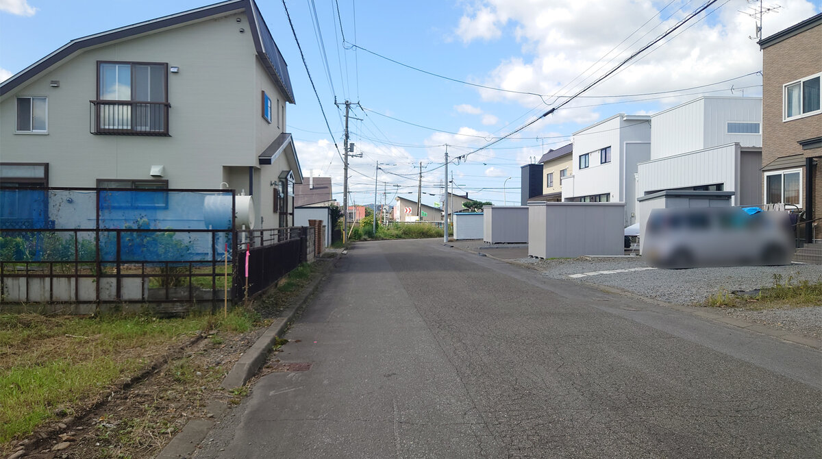 前面道路幅員：8.00ｍ