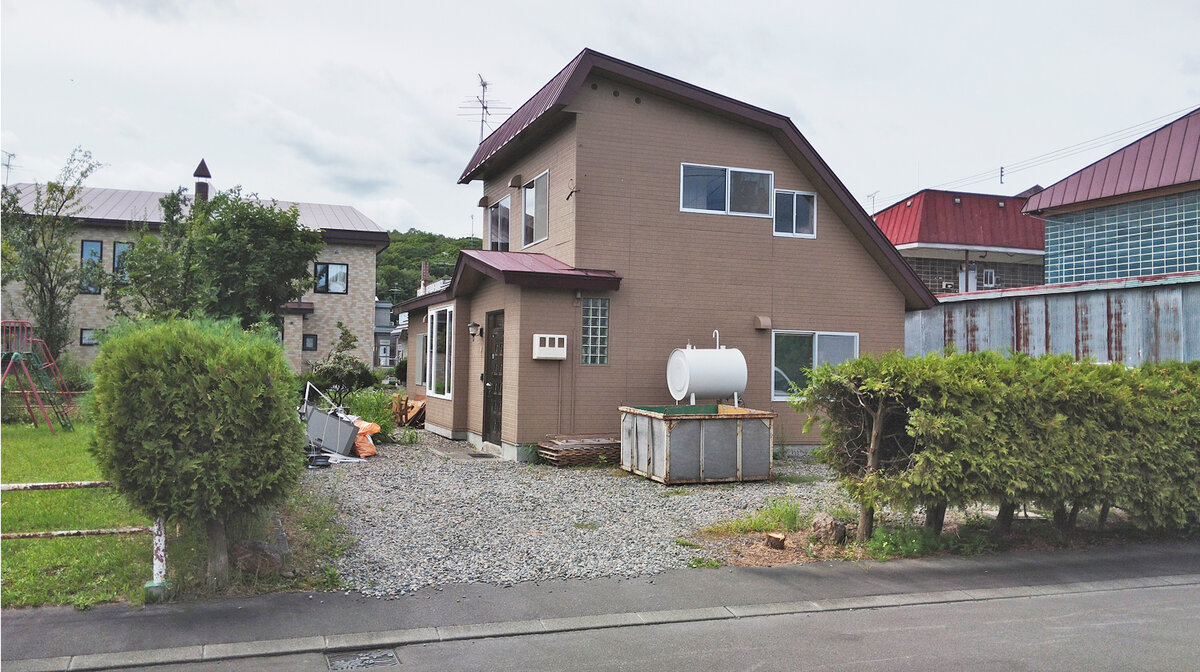 現地　解体時期はR7年9月下旬予定