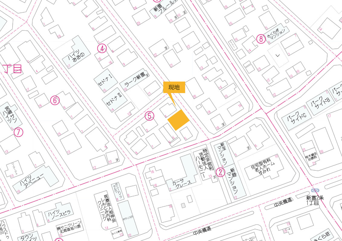 付近詳細地図