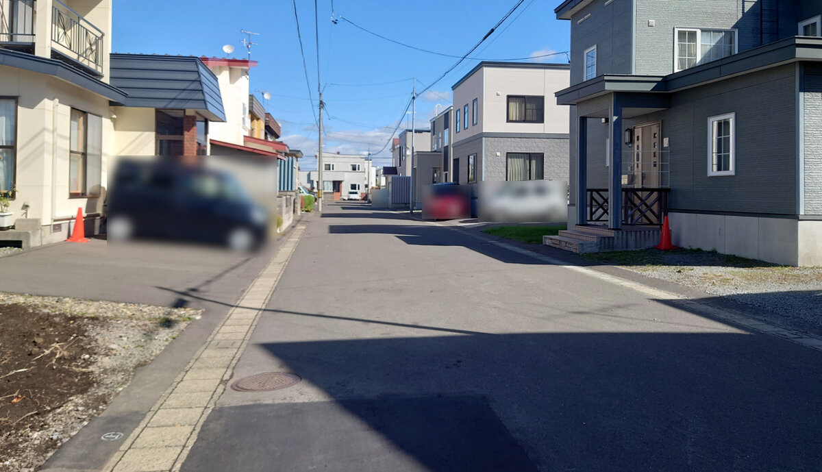 前面道路幅員：6.59ｍ