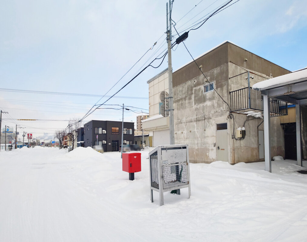 北西側間口10.909ｍ