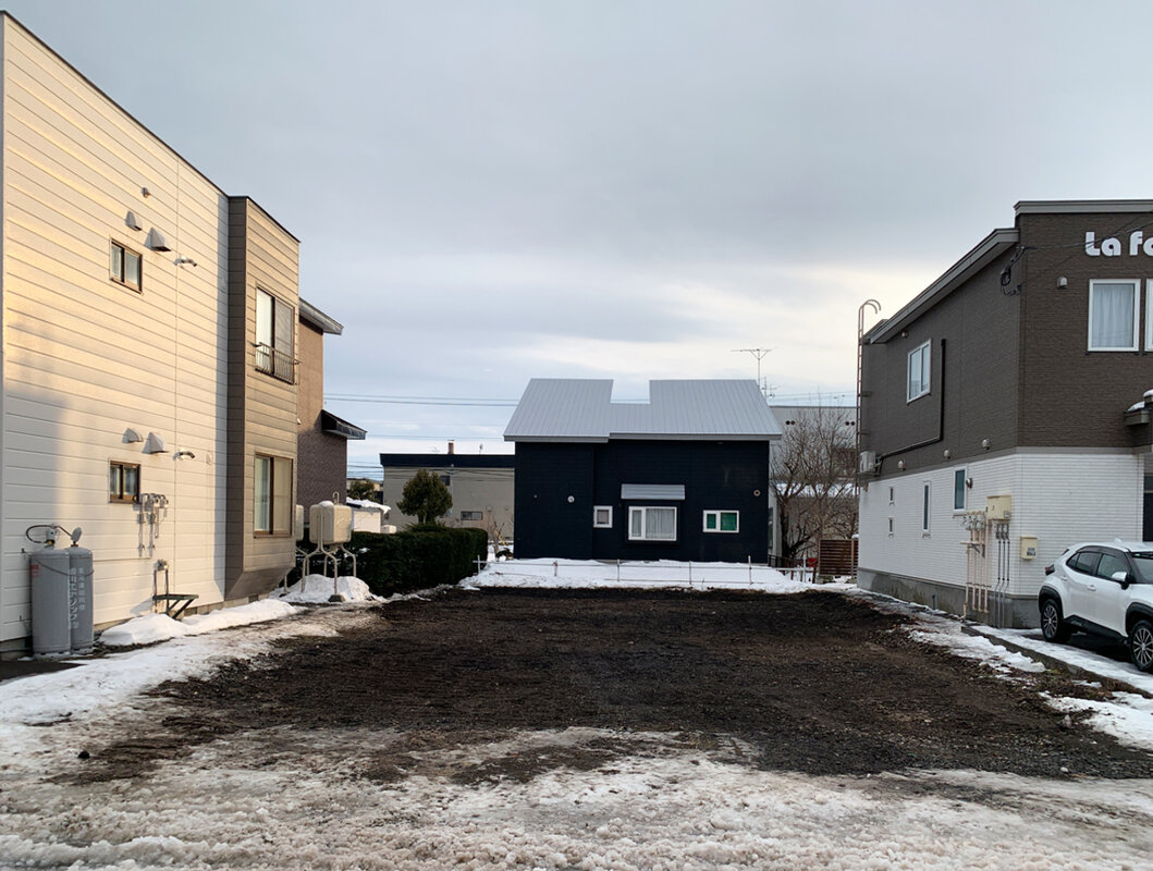 現地　間口10.636ｍ