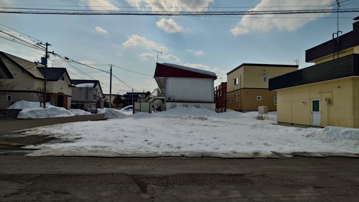 北東側　間口16.363ｍ