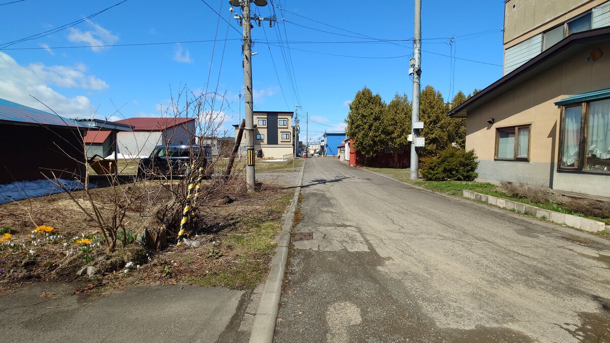 前面道路（私道）