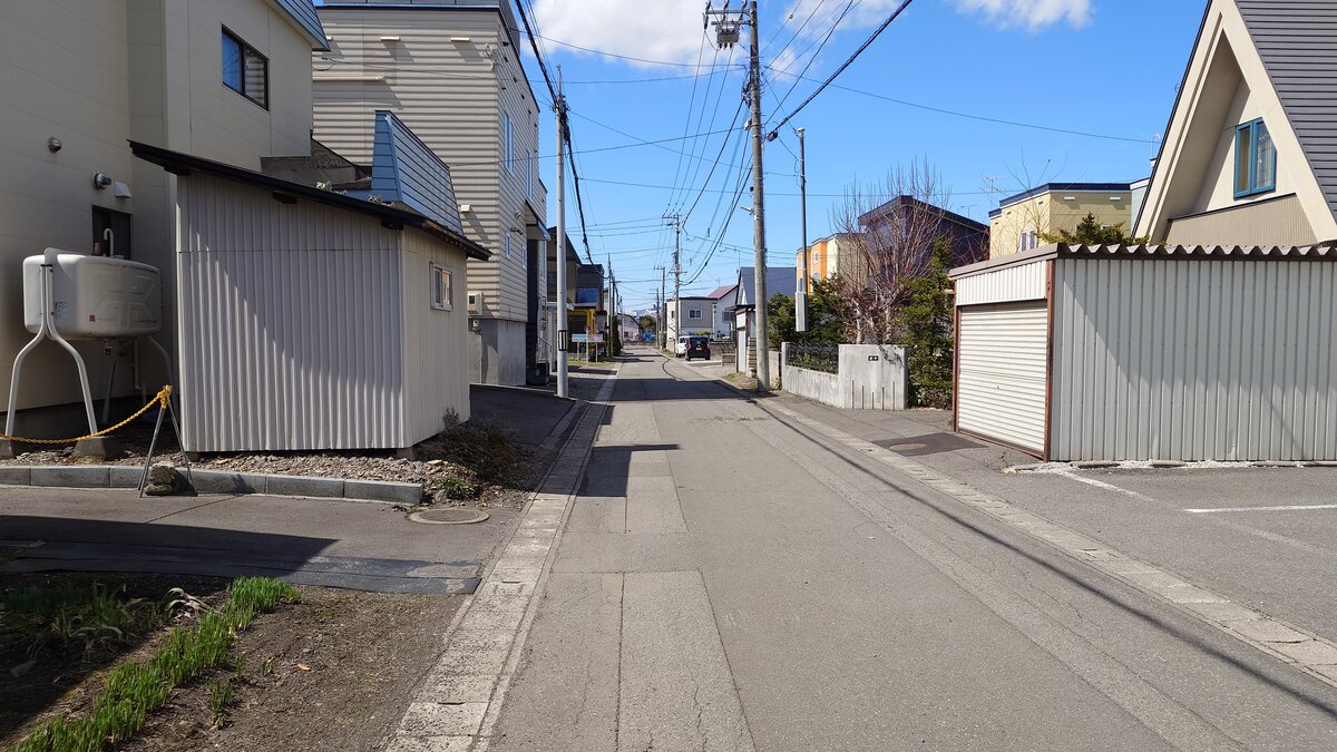 前面道路幅員5.45ｍ