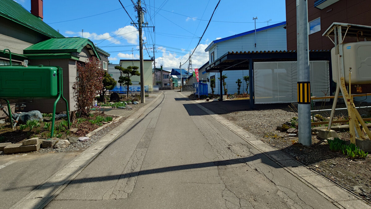 前面道路幅員5.45ｍ