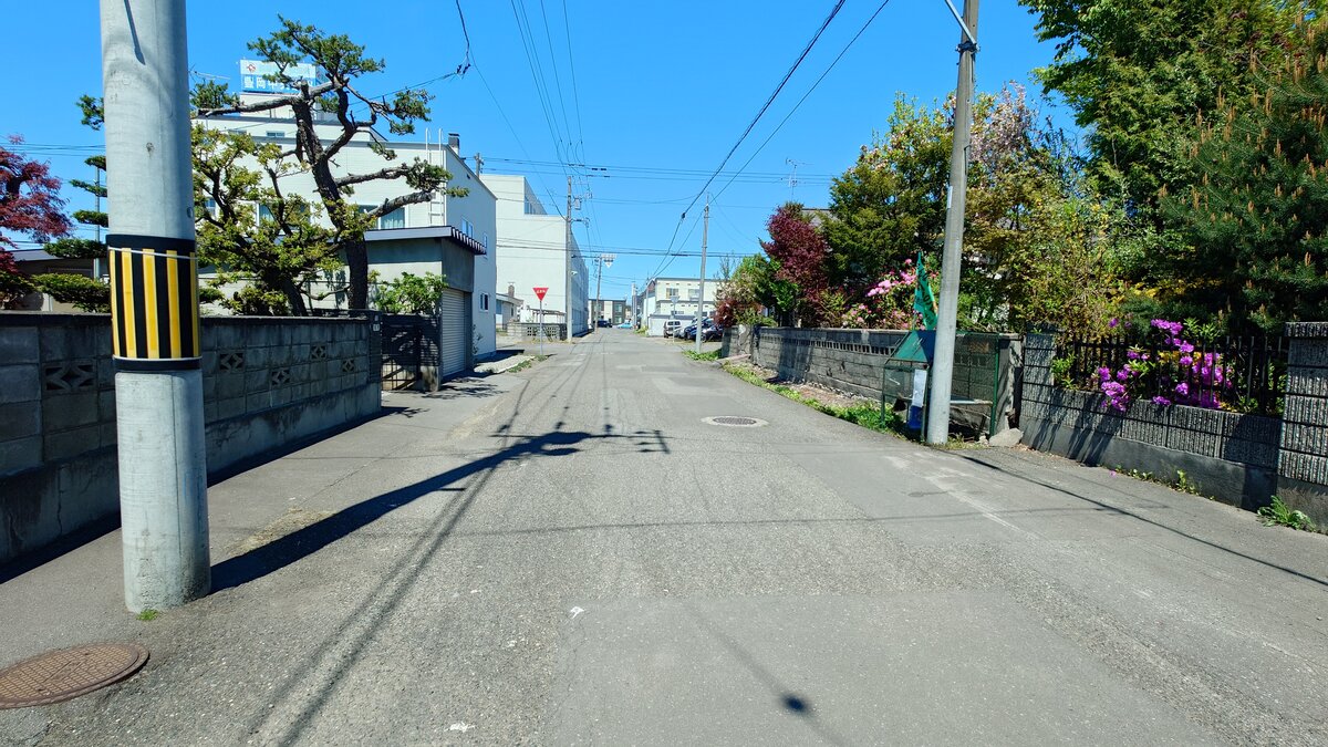 前面道路幅員：8.00ｍ