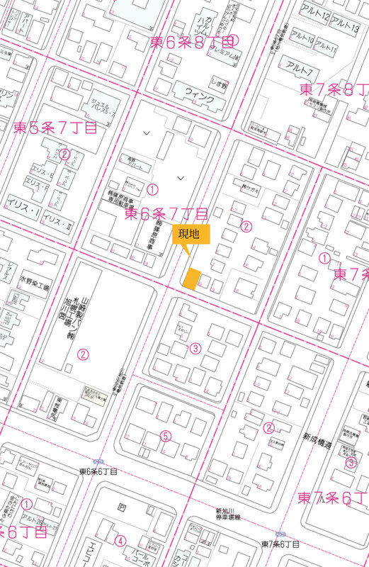 付近詳細地図