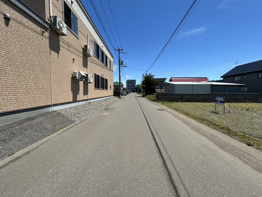北東側前面道路幅員：6.00ｍ