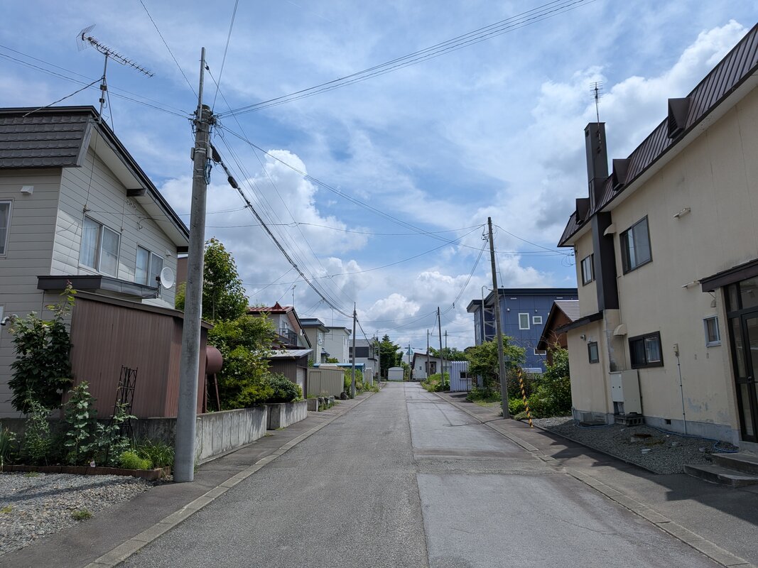 前面道路