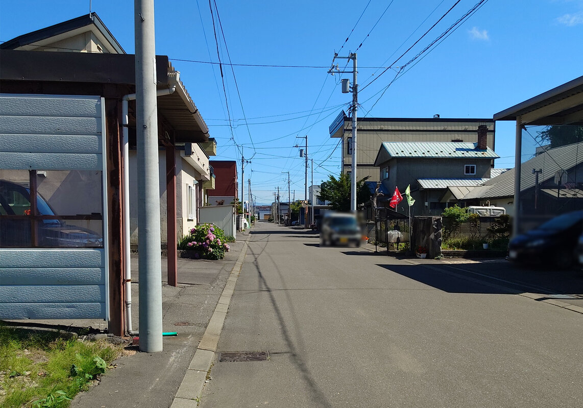 前面道路幅員7.27ｍ