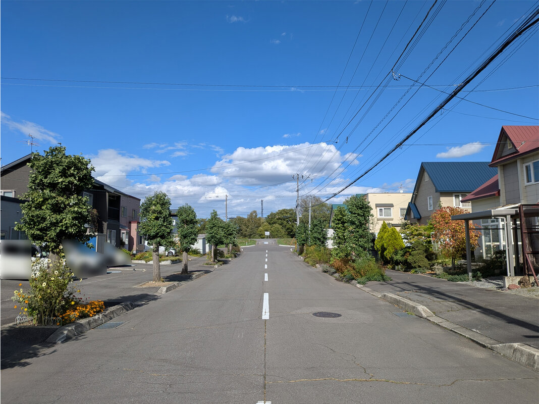 前面道路