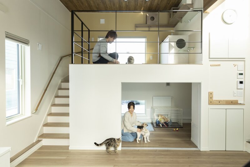 【注文住宅】愛犬・愛猫と人が快適に暮らす家 【Studio i】