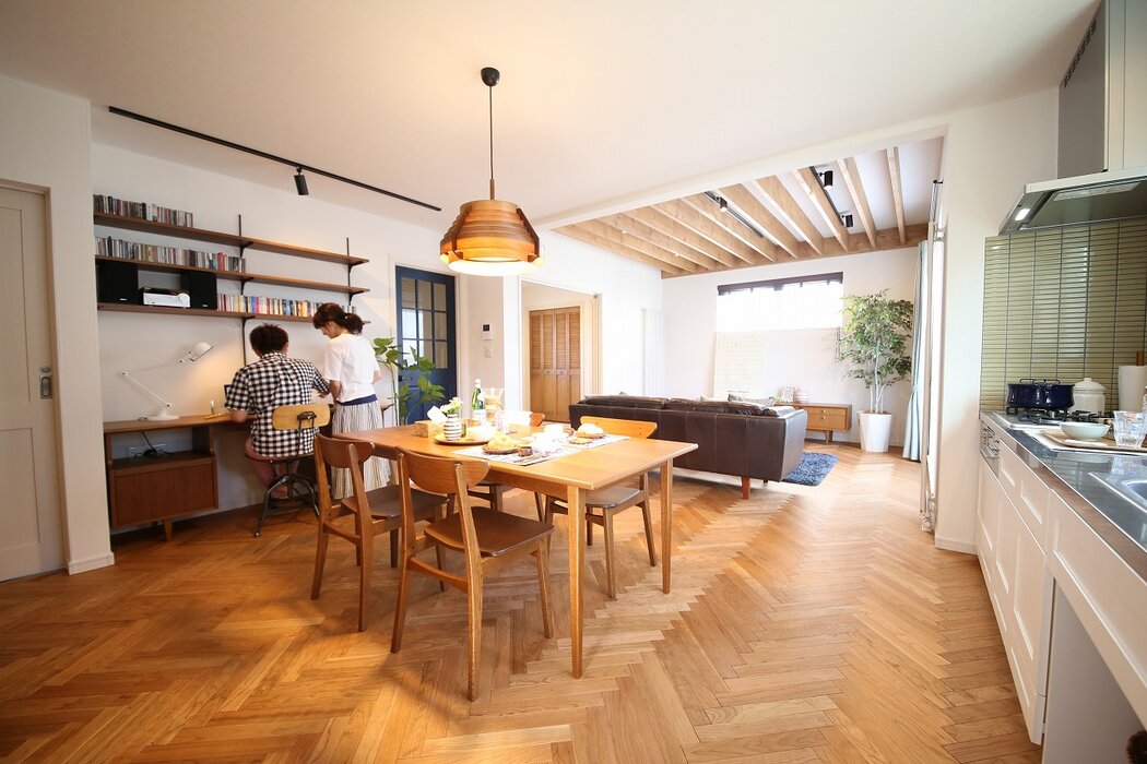 年月を重ねるごとに味わいが増す、北欧ビンテージのおうち【輸入住宅