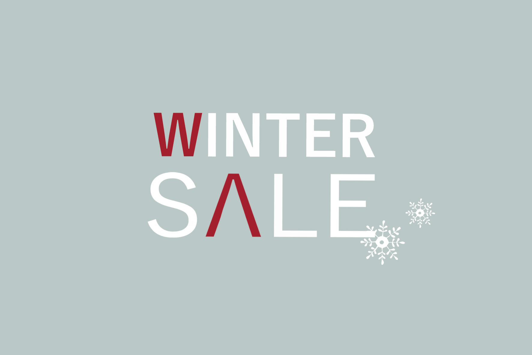 WINTER SALE開催中です