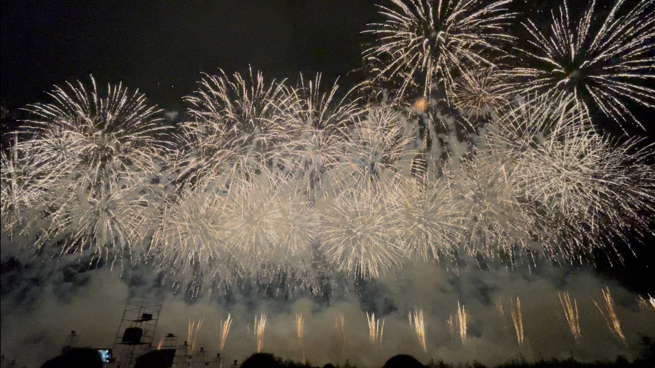 勝毎花火🎆今年も見れまし