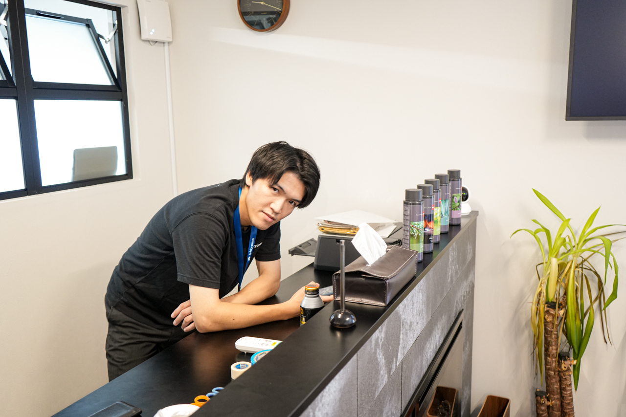 仕事風景の写真