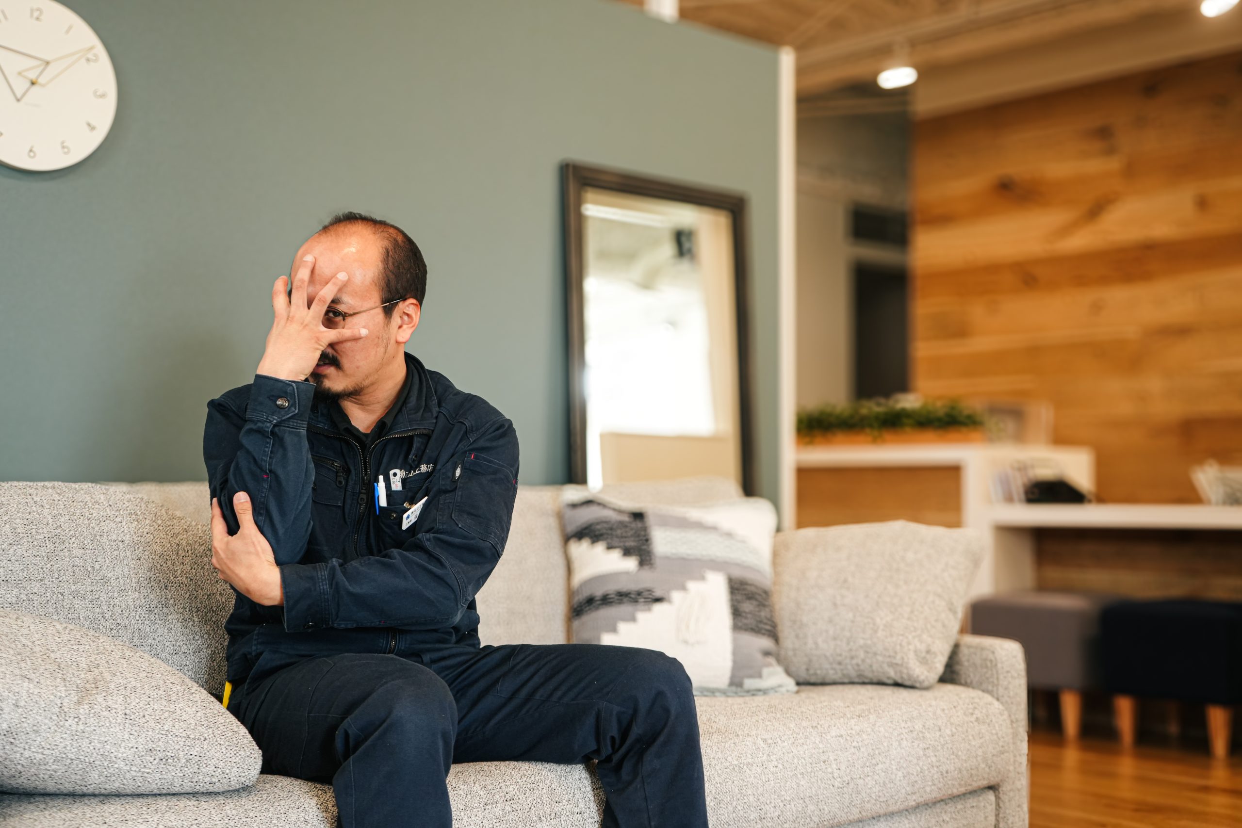 佐々さんの笑顔の写真